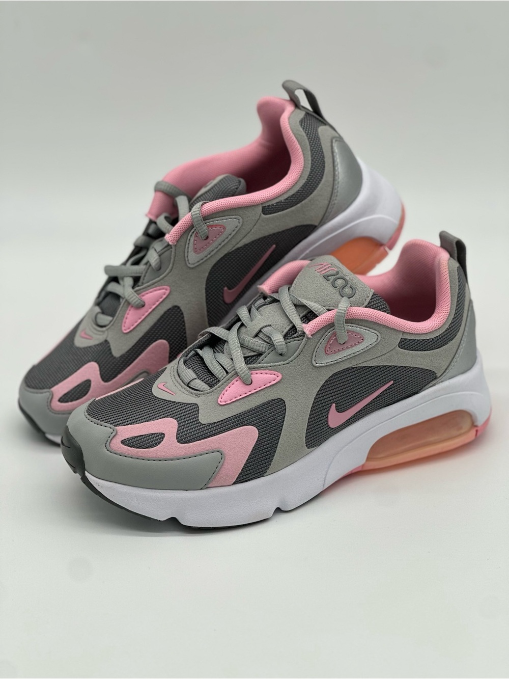 Nike Air Max 200 Gray & Pink Women's Sneakers